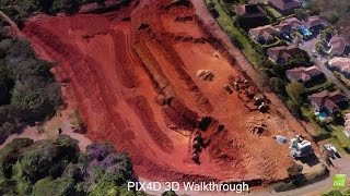 Flythrough of 3D Model created with Pix4D & DJI Phantom 4