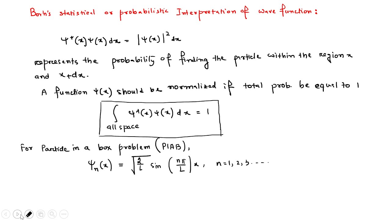 Orthonormality and Postulate 2: Quantum Mechanics - SEM 4