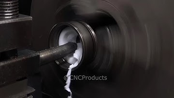 Restoration on CNC of a metal sliding bushing, boring to size the rod #cnc #process #restoration