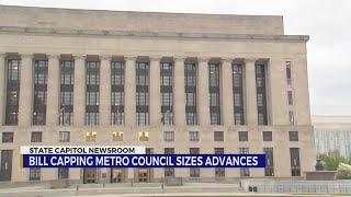 Bill capping Metro council sizes advances