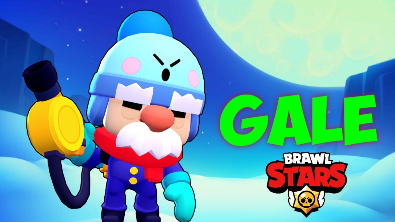 EPIC SOLO GALE BATTLE - BRAWL STARS GAMEPLAY