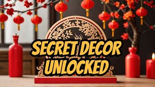 Unlock the Secret to PERFECT Lunar New Year Decor with Laser Cutting!