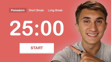 How to Use The Pomodoro Technique! (Get more done...)