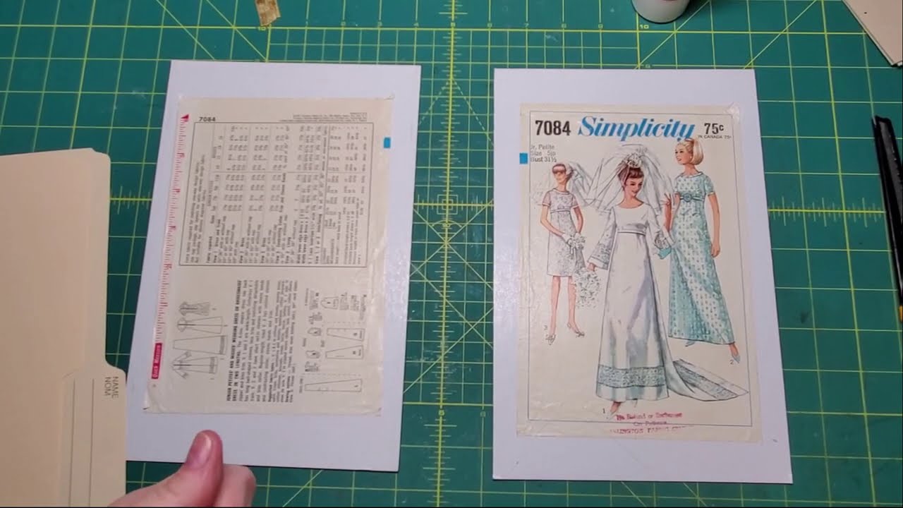 Vintage Sewing Pattern Project PART 2 October 6, 2020 - YouTube