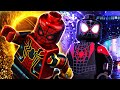 LEGO MCU IRON SPIDER & Into the Spider-Verse MILES MORALES Custom Minifigs Review