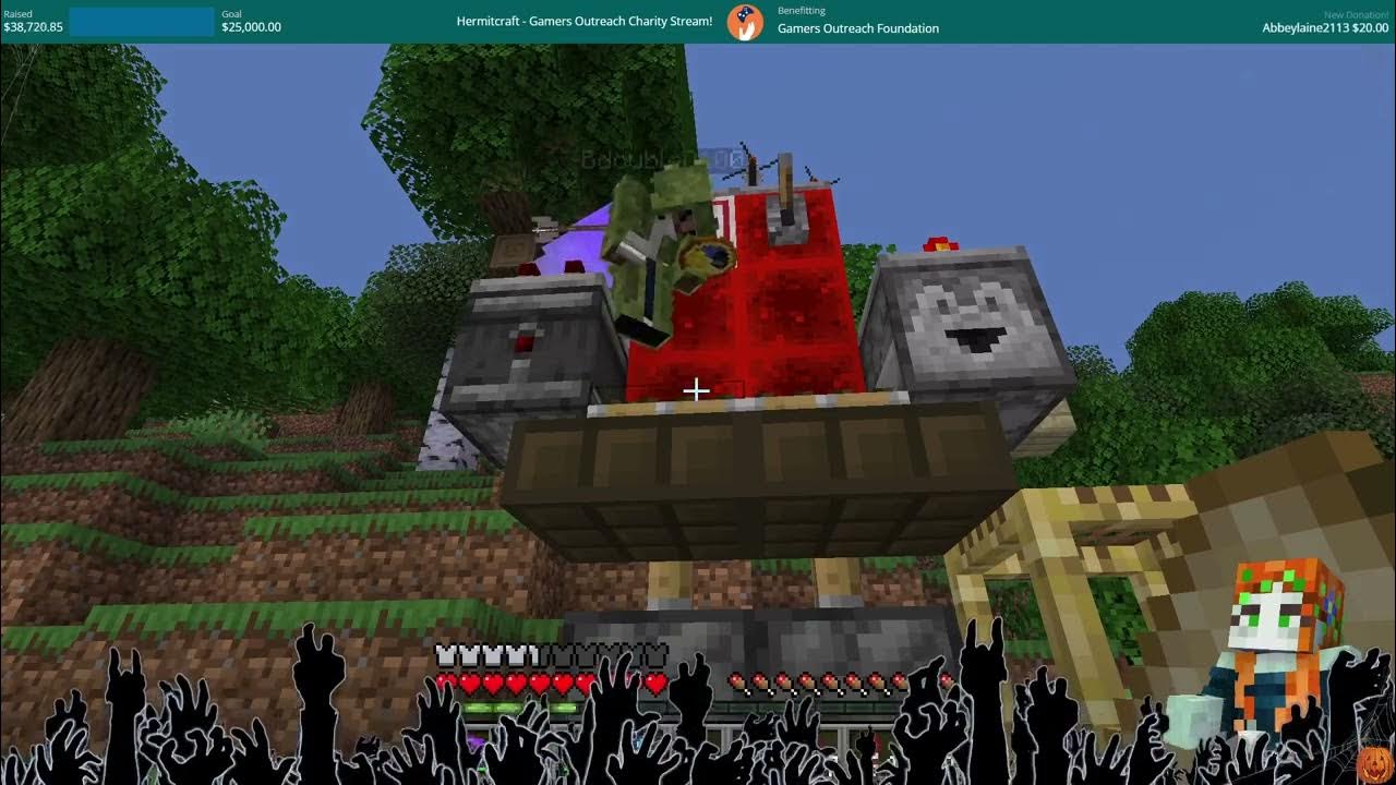 23/10/22🌈HERMITCRAFT CHARITY STREAM FOR GAMERS OUTREACH🌈 Click the link