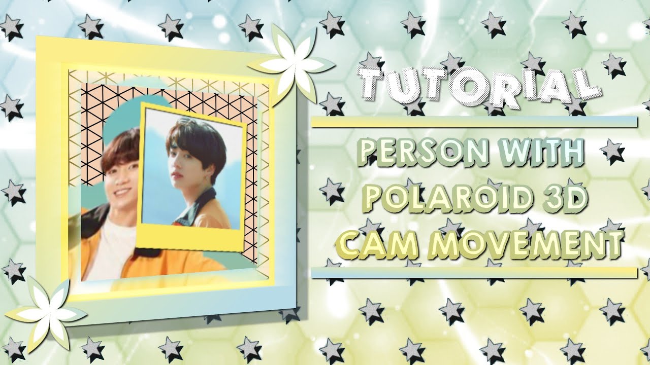 (CANDY STYLE) PERSON WITH POLAROID 3D CAM MOVEMENT | ALIGHT MOTION TUTORIAL 💜