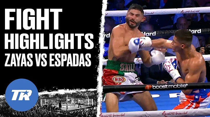 Xander Zayas Highlight Reel Knockout of Elias Espa...