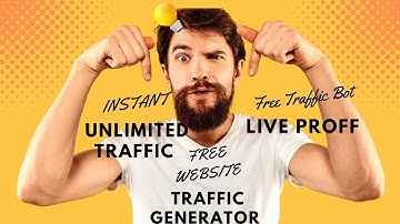 How To Get Unlimited Traffic On Website | Free Website Traffic Generator 2022 | All Tech Technical