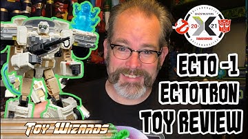 Transformers X Ghostbusters Ecto-1 Ectotron Toy Review