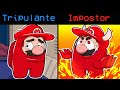 MARIO TRIPULANTE E IMPOSTOR NO AMONG US! (ANIMAÇÃO)