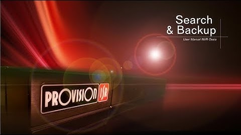 Ossia Chapter 12- Search & Backup