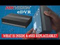 Hikvision edvr inside cabinet what is available  essd can replaceable