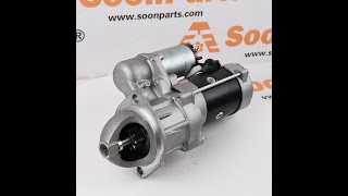 Starter Motor 8970298637 for Hitachi Excavator EX100-3C EX100-5 EX120-3C EX120-5 EX130H-5 EX135UR