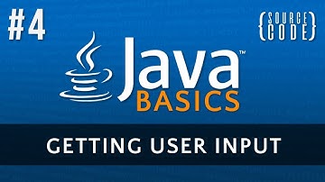 Java Programming Tutorial - Getting User Input - Episode 4