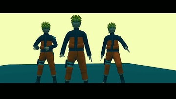 Ben 10 vs Naruto. prisma 3d animation. HD