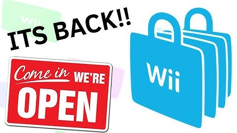 The Wii Shop Channel is back, And It’s GREAT! (Wiimart tutorial)