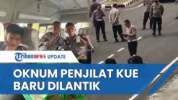 Sosok 2 Oknum Polisi yang Viral Jilati Kue HUT TNI, Ternyata Baru Dilantik, Kini Mendekam di Tahanan
