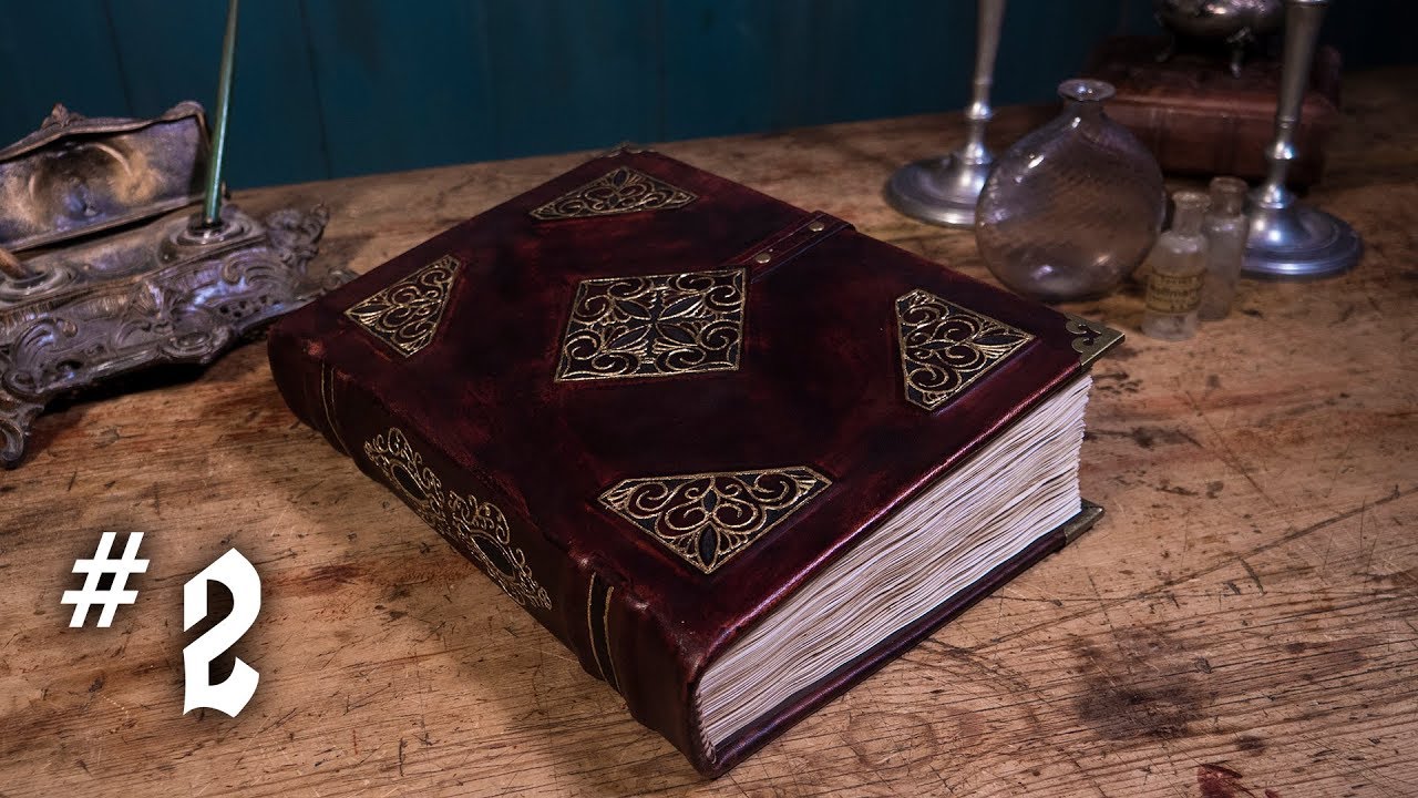 The Path to Bookbinding - 2. Tools and Materials - In this episode we'll go through all the tools and materials required to make anything from a basic book, to a very detailed leatherbound tome. The video is div