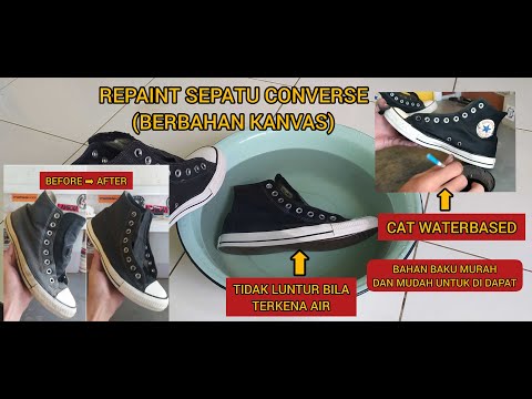 Video: 3 Cara Mewarnai Converse Anda