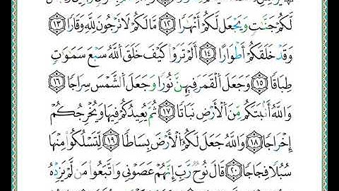 ختمة مصحف التجويد برواية الدوري الصفحة رقم 571