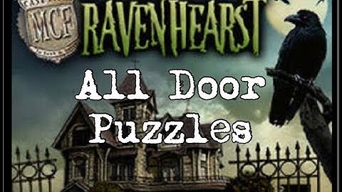 Mystery Case Files 3: Ravenhearst | All Door Puzzles