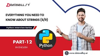 Python Interview Series | Part 12 | Learn String Methods: format, isalnum, isspace, islower, isupper