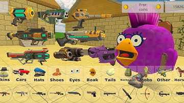 Chicken Gun Game || Pro VS Hacker || Base01- Maps || Android Gameplay Video