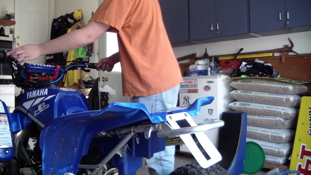 Yamaha Blaster High Idle YouTube