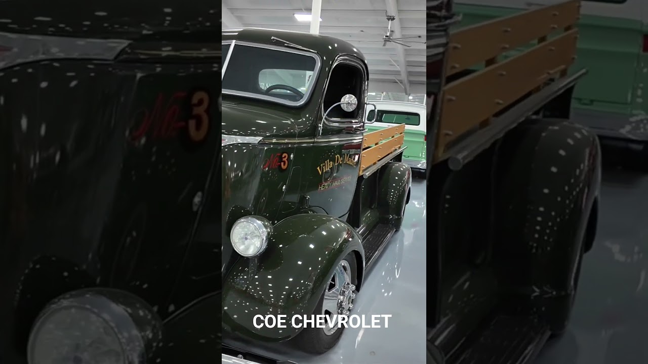 Car Collection COE #carshow #automobile #oldschool #chevy #classic #truck #pickup #cabover