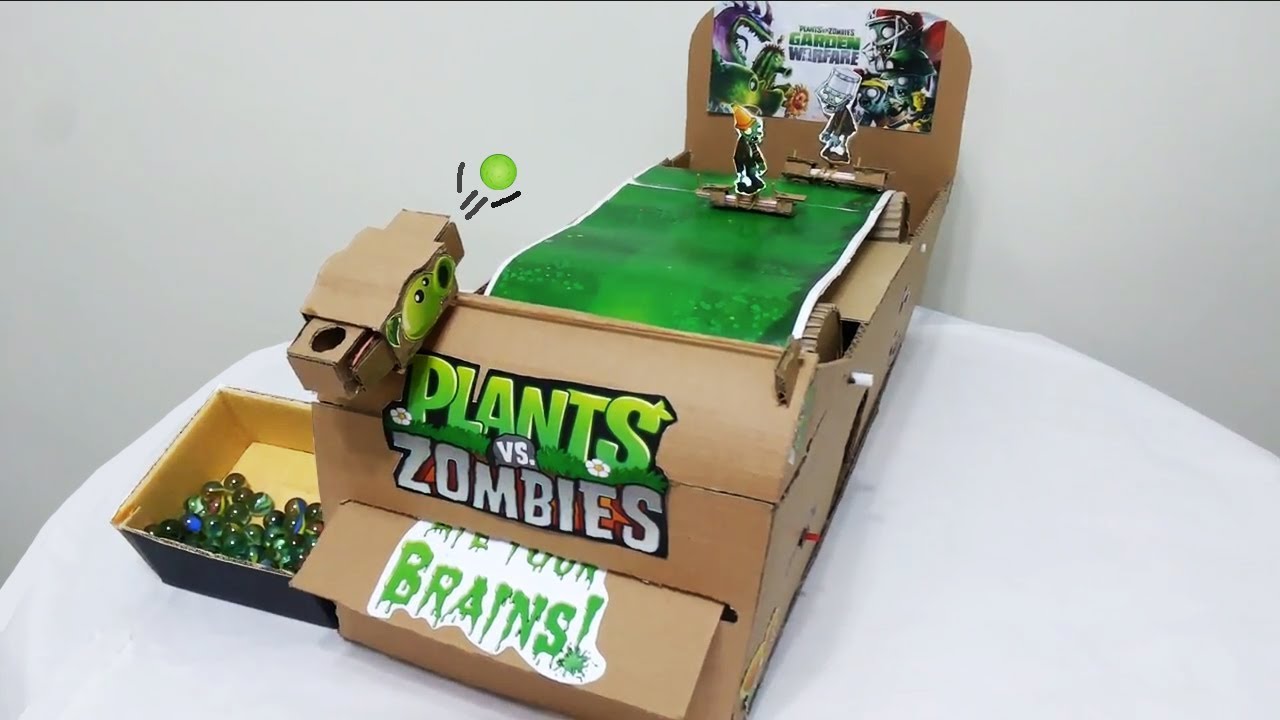 Piante Vs. Zombies Puzzle 3D schiuma di carta fai da te modello assemblato  a mano giocattoli