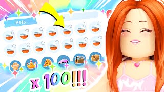 Opening *100* BRONZE PET PODS!! 😱 | Roblox Overlook Bay