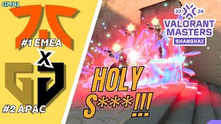 what a GAME?! GEN.G vs FNATIC  - VCT Masters Shanghai 2024 | Valorant