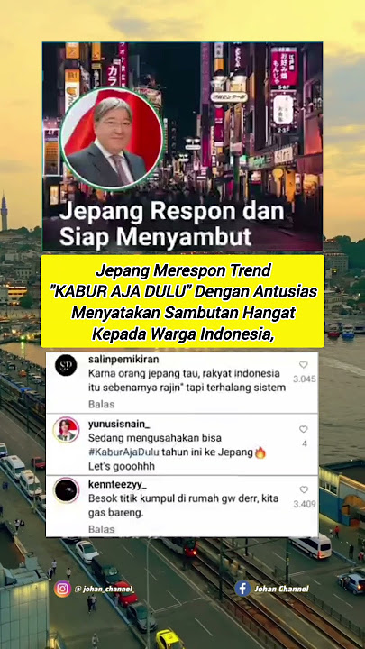 jepang siap menyambut tranmigrasi warga indonesia #jepang #trending #info #transmigrasi #shorts