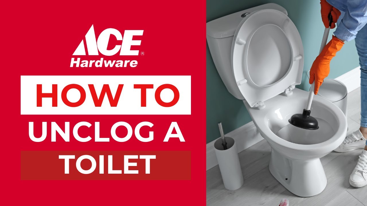 How To Unclog a Toilet Ace Hardware YouTube