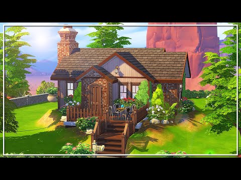 PARANORMAL COTTAGE || The Sims 4: Paranormal Stuff (Speed Build) (NO CC)