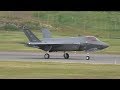 4K | F-35 Lightnings & JAS 39 Gripens Loud Takeoff from Turku Airport