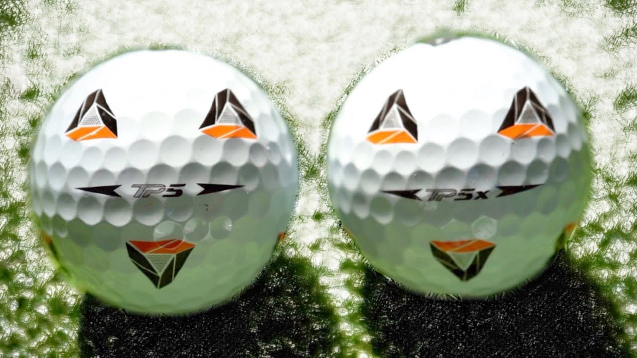 GOLF BALL TEST TAYLORMADE TP5 PIX RANGE YouTube