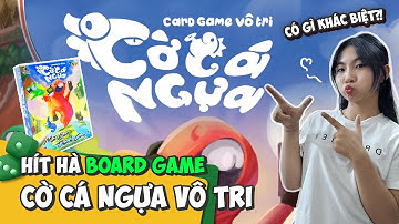 Unbox Cờ Cá Ngựa - Card Game Vô Tri | Hít Hà Board Game | K Board Game