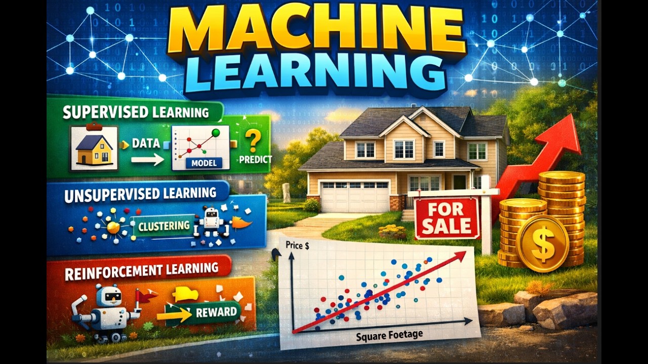 Machine Learning for Beginners | From Basics to House Price Prediction ...