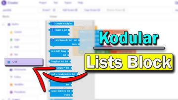 Kodular List Blocks Tutorial || Kodular Blocks Tutorial Bangla || Kodular Full Course