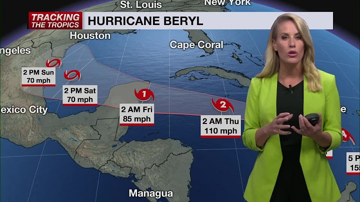 Beryl remains strong Category 4 hurricane as it takes aim on Jamaica