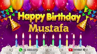 Mustafa Happy birthday To You - Happy Birthday song name Mustafa 🎁