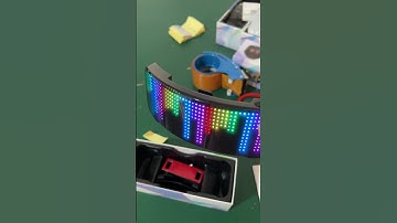 The appearance of the helmet display screen before it is installed on the helmet. #factory