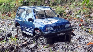 SUZUKI VITARA, MST CFX, HOBBYWING QuicRun Fusion 1800 KV