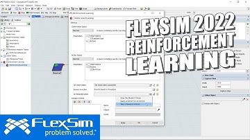 Reinforcement Learning | FlexSim 2022