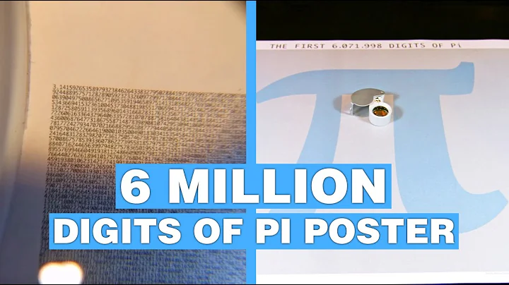 6 Million Digits Of Pi Poster