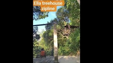 zipline from Ella treehouse.