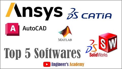 Top 5 Softwares Every Mechanical Engineer Should Learn.