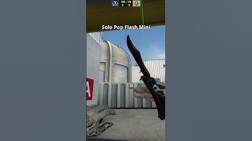 use this solo flash to take Mini on Nuke #csgo #csgotips #shorts